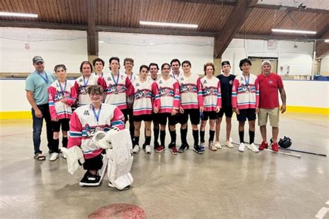ball hockey barrhaven|Barrhaven Flying Elbows team .